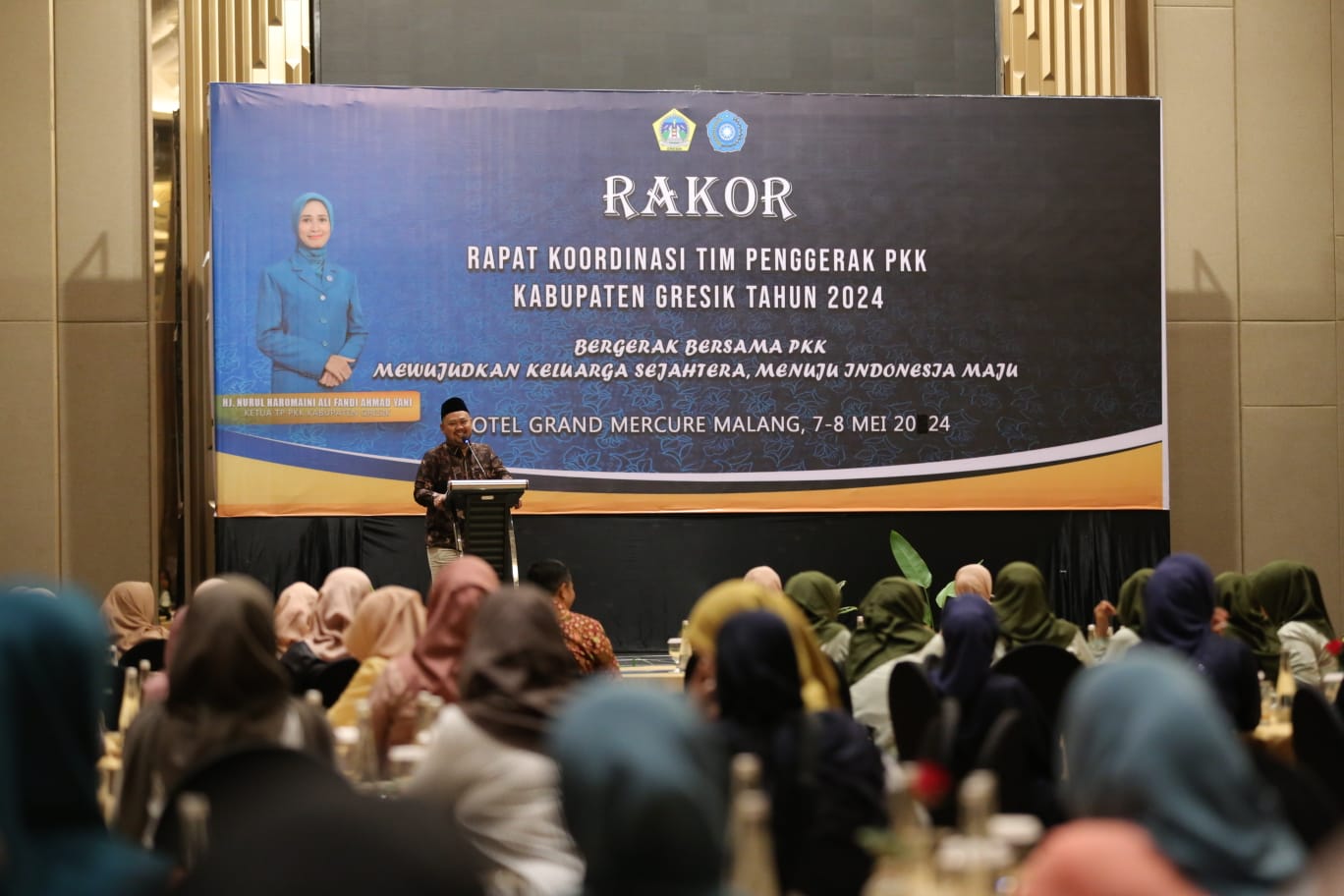 Punya Peran Penting Bagi Kemajuan Gresik, Bupati Fandi Akhmad Yani Pesankan 4 Hal Penting Bagi PKK